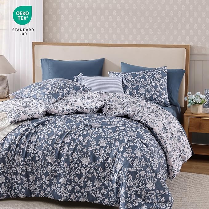Botanical Flowers Comforter Set