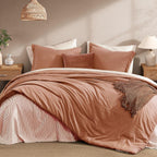 Melex Prewashed Bed in a Bag,Ultra Soft Comforter Bed Set with Sheets