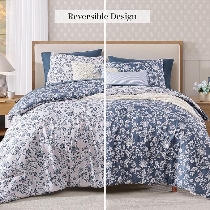 Botanical Flowers Comforter Set