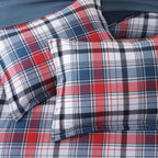 Melex Plaid Comforter Set
