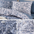 Botanical Flowers Comforter Set
