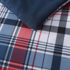 Melex Plaid Comforter Set