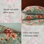Melex Floral 7-piece Comforter Set
