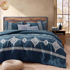 Melex Embroidery Comforter Set