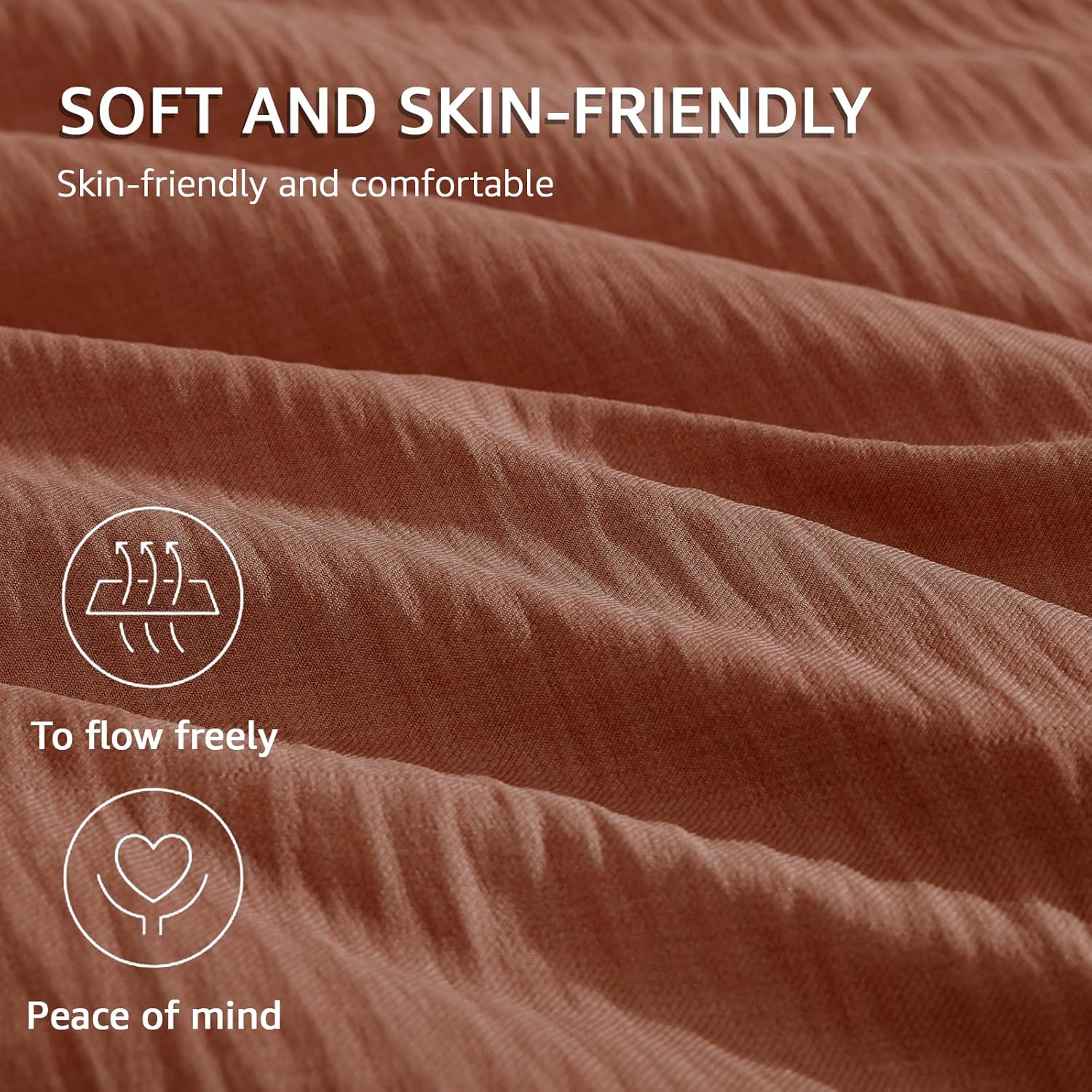 Melex Textured Comforter Set