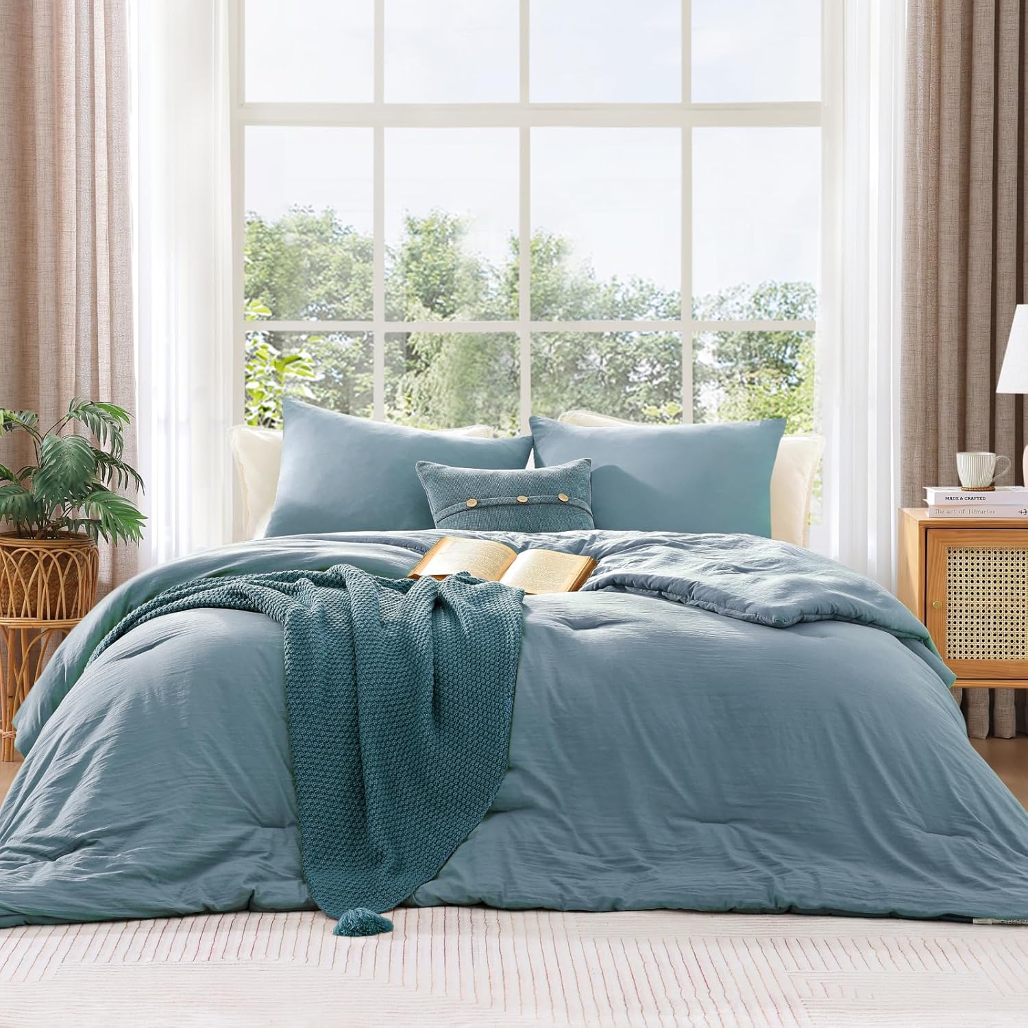 Prewashed 3 Pieces Comforter Set