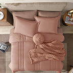 Melex 7-piece Bed in a Bag Comforter Set with Sheets