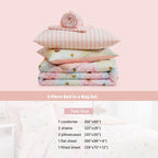 Melex gold foil Design Comforter Set