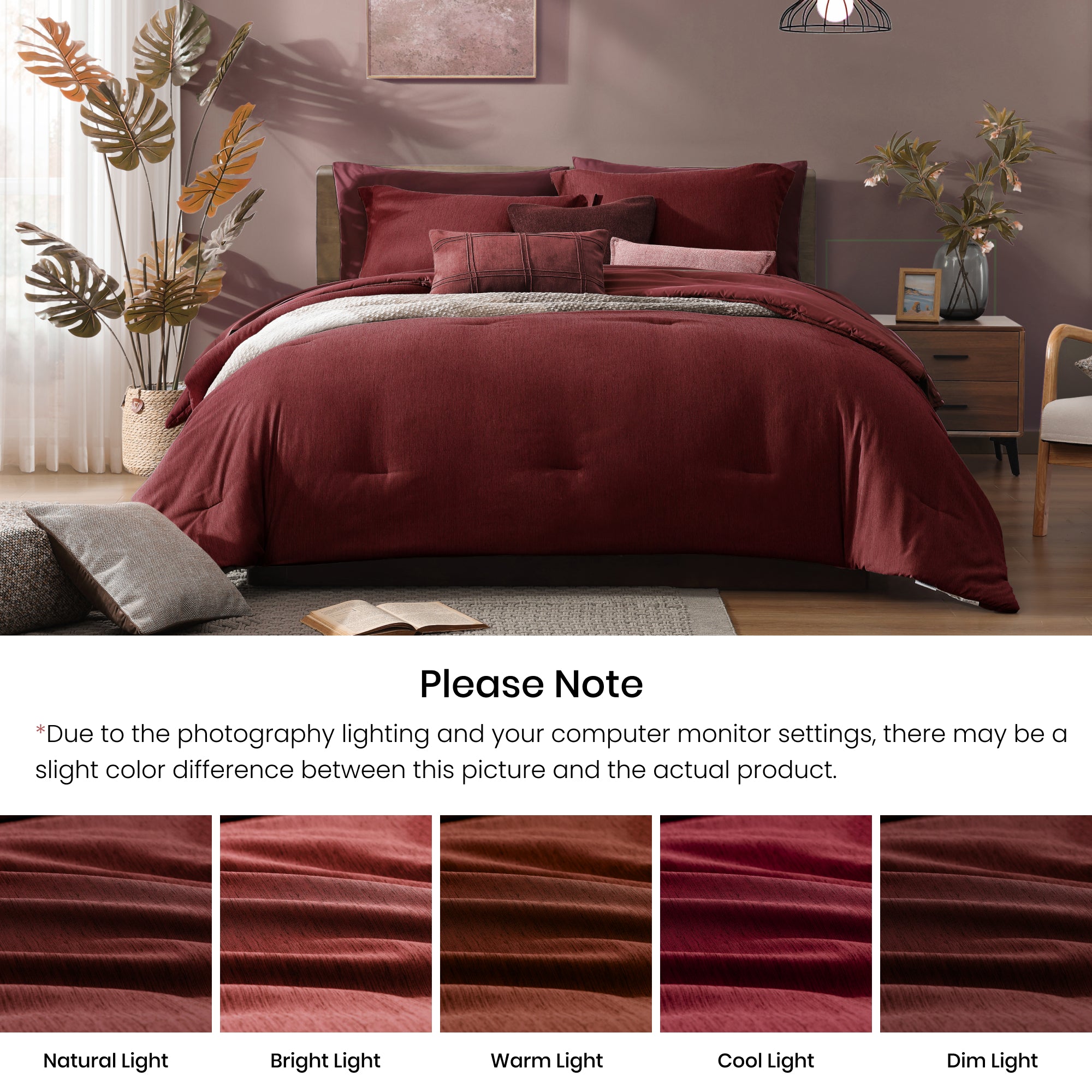 Cationic Dyeing Comforter Sets