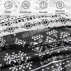 Melex Boho 7-Piece Bed in a Bag Comforter Set with Sheets