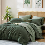 Prewashed fabric 7-piece Bed in a Bag Comforter Set