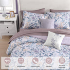 Melex Floral 7-piece Comforter Set