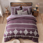 Melex Embroidery Comforter Set