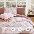 Botanical Flowers Comforter Set