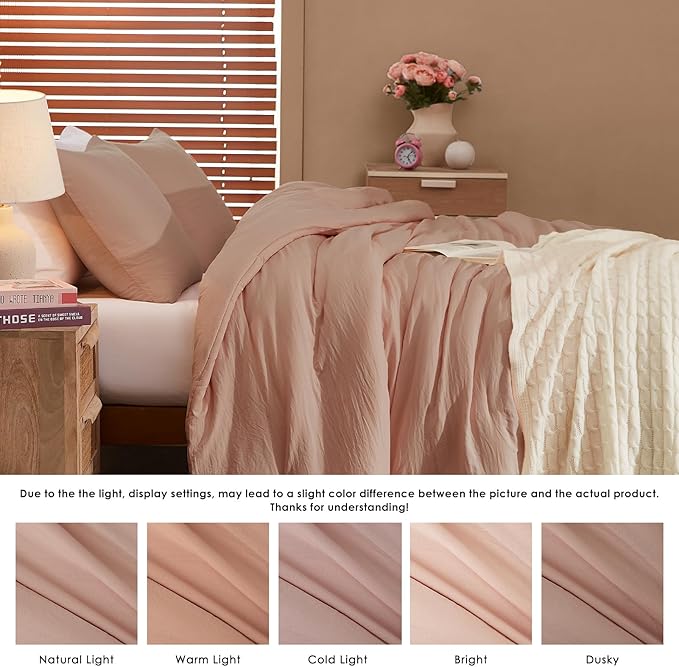 Prewashed 3 Pieces Comforter Set