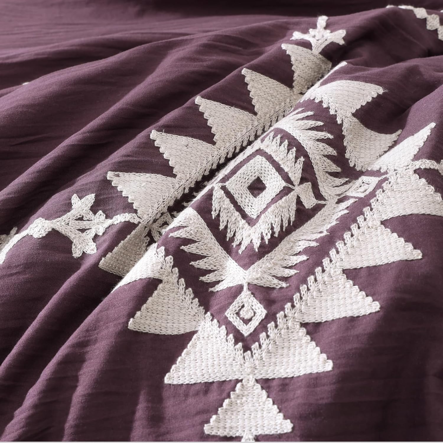 Melex Embroidery Comforter Set