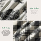 Melex Plaid Comforter Set