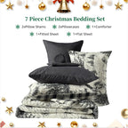 Melex Plaid Comforter Set