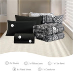 Melex Boho 7-Piece Bed in a Bag Comforter Set with Sheets