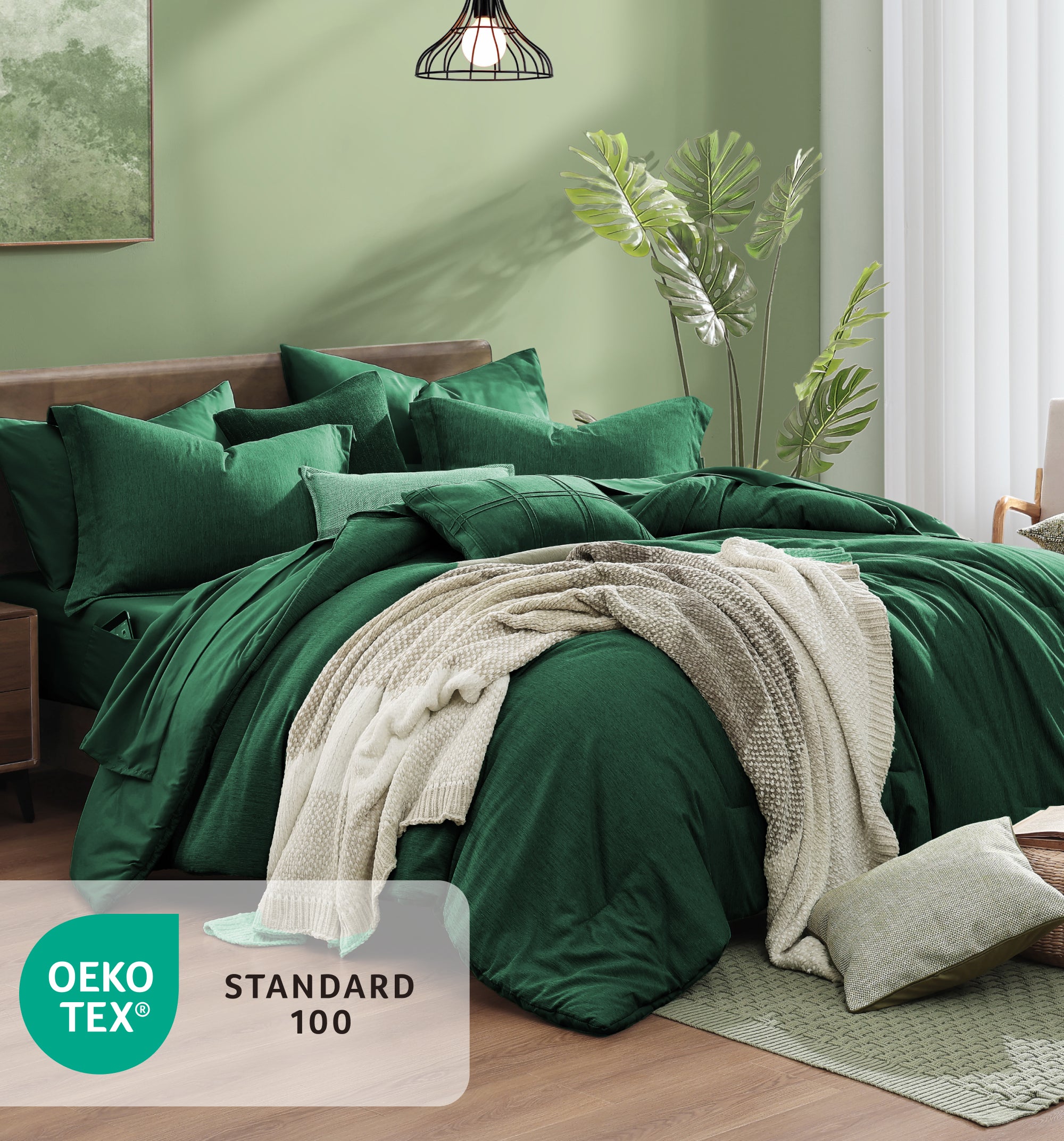 Cationic Dyeing Comforter Sets