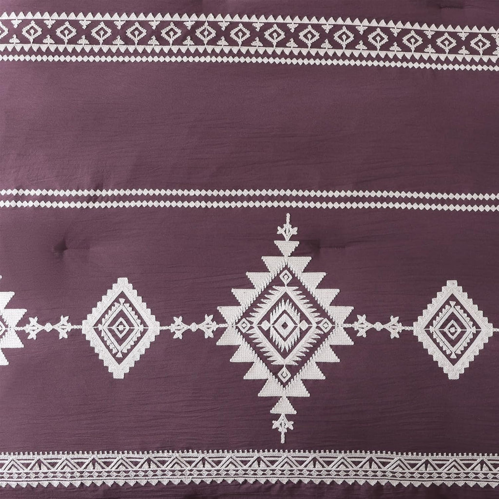 Melex Embroidery Comforter Set