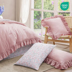 Melex Ruffle Comforter Set