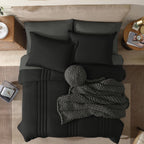 Melex 7-piece Bed in a Bag Comforter Set with Sheets