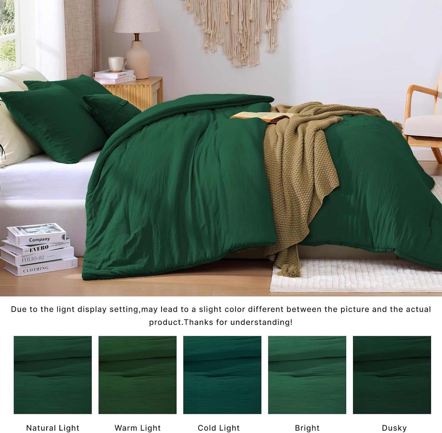 Prewashed 3 Pieces Comforter Set