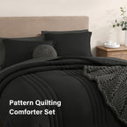 Melex 7-piece Bed in a Bag Comforter Set with Sheets