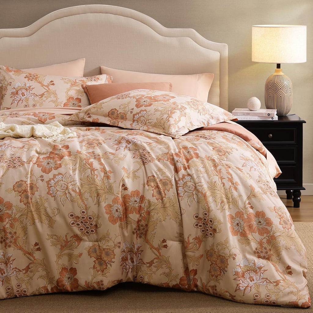 Botanical Flowers Comforter Set