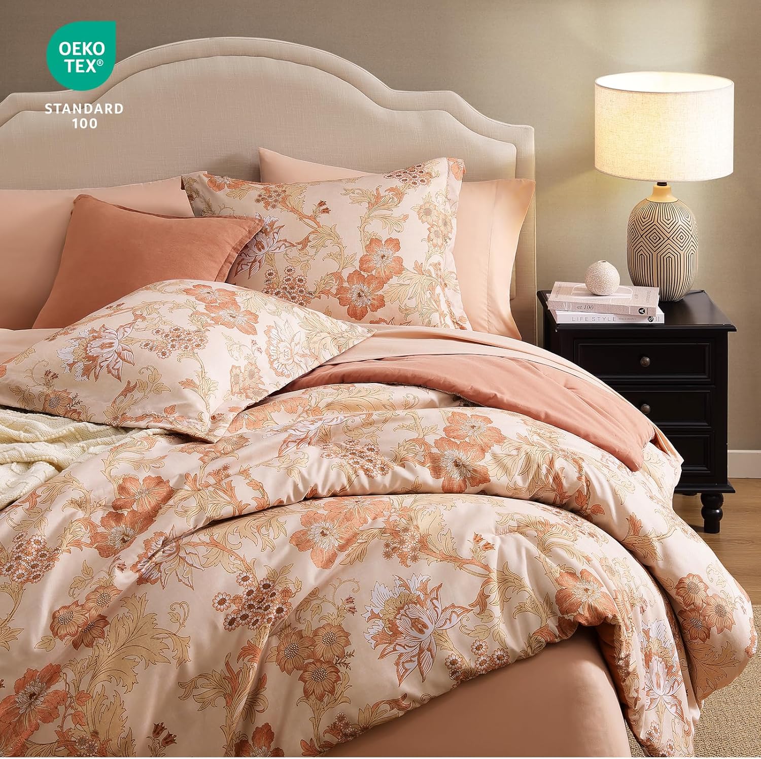 Botanical Flowers Comforter Set
