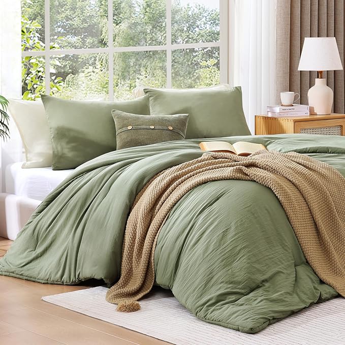 Prewashed 3 Pieces Comforter Set