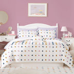 Melex Pom Tufted Comforter Set