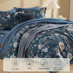 Melex Floral 7-piece Comforter Set